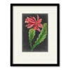 Dramatic Tropicals I 16" X 20" Framed And Matted Art