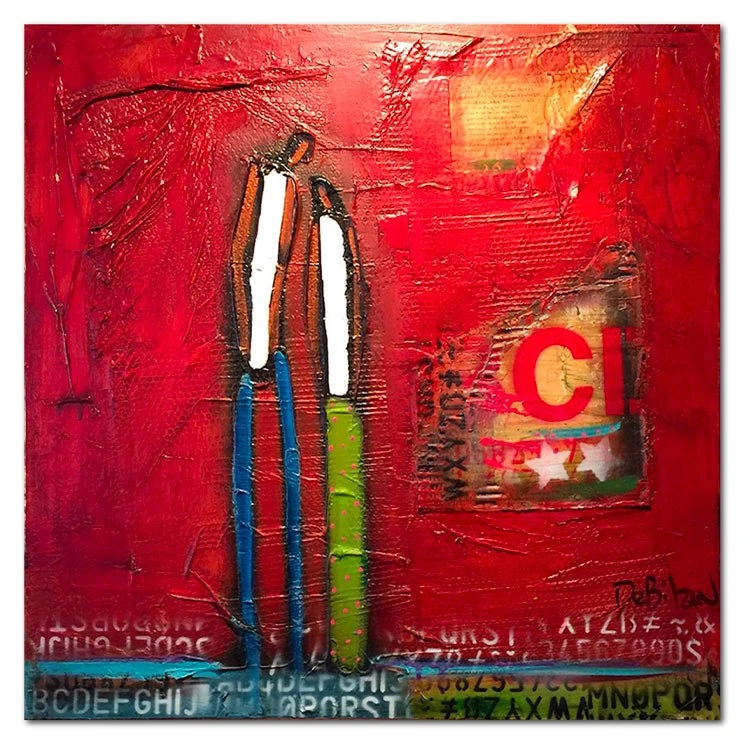 William Debilzan Good Times 50" X 50" X 2" Gallery-Wrapped Canvas Wall Art 3 William Debilzan Good Times 50" X 50" X 2" Gallery-Wrapped Canvas Wall Art