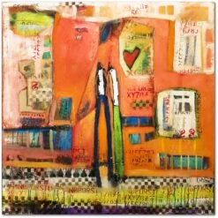 William Debilzan Just As You Are 50" X 50" X 2" Gallery-Wrapped Canvas Wall Art