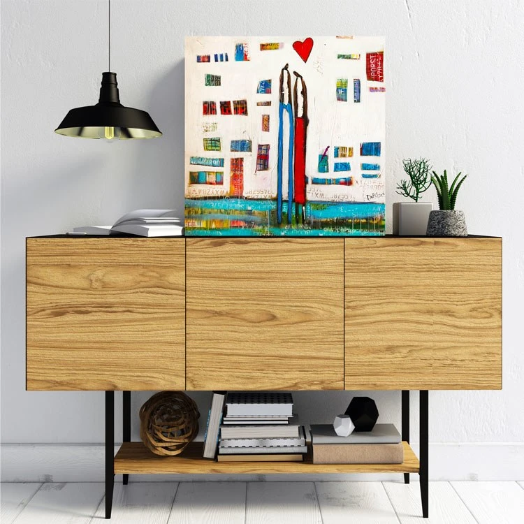 William Debilzan Who You Love 16" X 16" X 2" Gallery-Wrapped Canvas Wall Art 4 William Debilzan Who You Love 16" X 16" X 2" Gallery-Wrapped Canvas Wall Art - Image 2