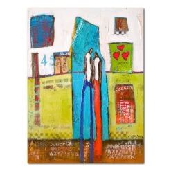 William Debilzan I-do- 30" X 40" X 2" Gallery-Wrapped Canvas Wall Art