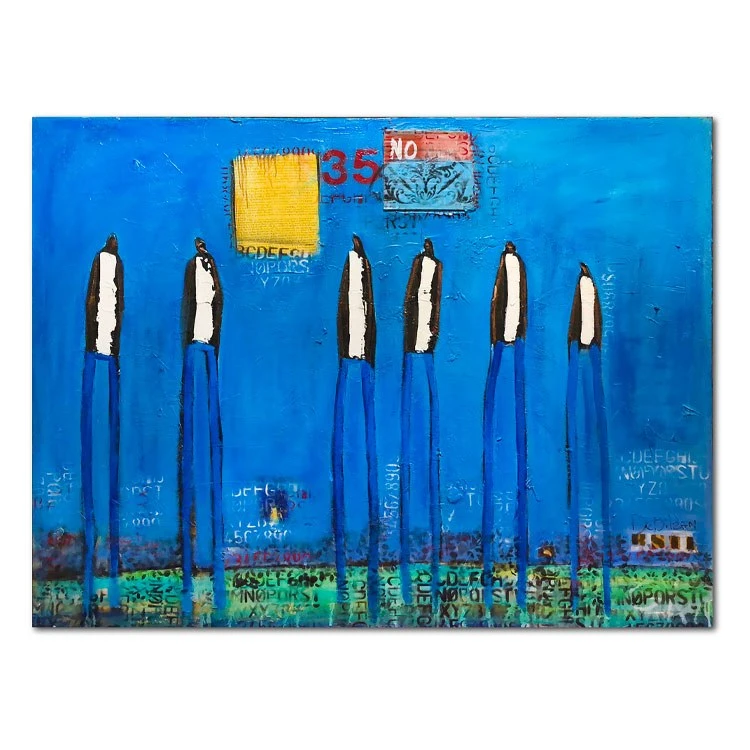 William Debilzan No Woman No Cry 16" X 20" X 2" Gallery-Wrapped Canvas Wall Art 3 William Debilzan No Woman No Cry 16" X 20" X 2" Gallery-Wrapped Canvas Wall Art