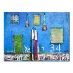 William Debilzan Occupational Hazard 16" X 20" X 2" Gallery-Wrapped Canvas Wall Art