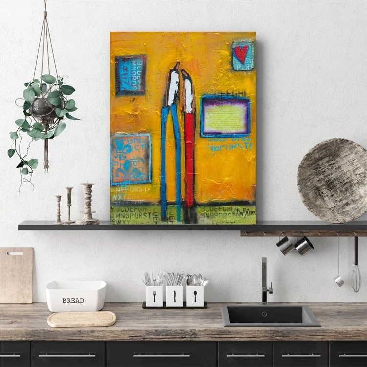 William Debilzan Somewhere With You 16" X 20" X 2" Gallery-Wrapped Canvas Wall Art 4 William Debilzan Somewhere With You 16" X 20" X 2" Gallery-Wrapped Canvas Wall Art - Image 2