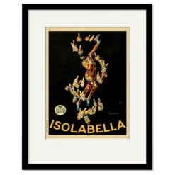 Isolabella 1910 16" X 20" Framed And Matted Art