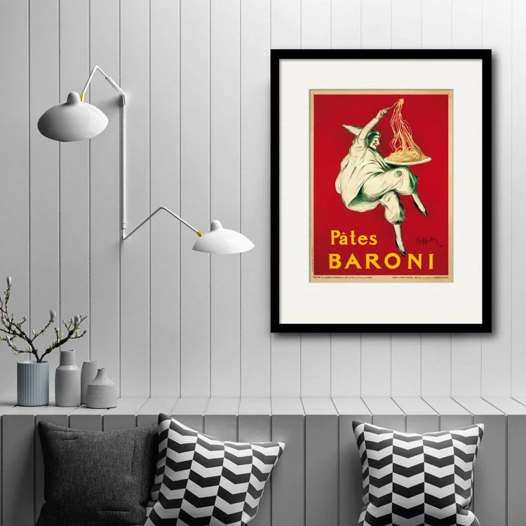 Pates Baroni 1921 16" X 20" Framed And Matted Art 4 Pates Baroni 1921 16" X 20" Framed And Matted Art - Image 2