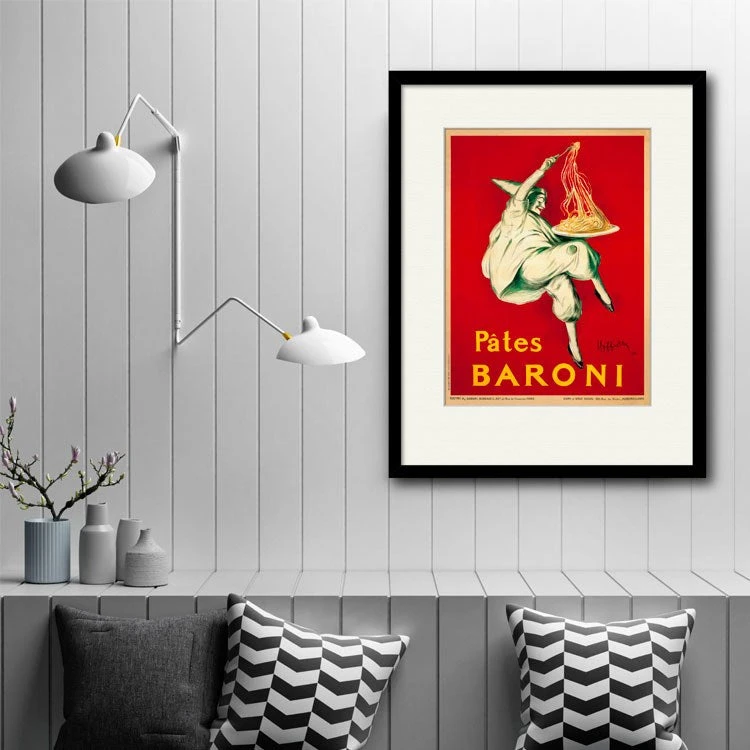 Pates Baroni 1921 20" X 24" Framed And Matted Art 4 Pates Baroni 1921 20" X 24" Framed And Matted Art - Image 2