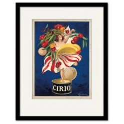 Cirio 16" X 20" Framed And Matted Art