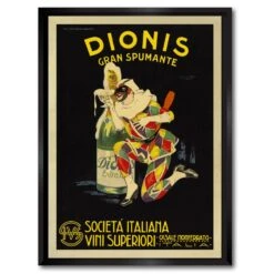 Dionis 1925 Ca. 16" X 20" Framed And Matted Art