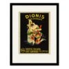 Dionis 1925 Ca. 20" X 24" Framed And Matted Art
