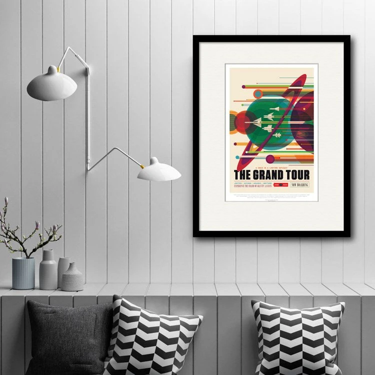 Grand Tour 16" X 20" Framed And Matted Art 4 Grand Tour 16" X 20" Framed And Matted Art - Image 2