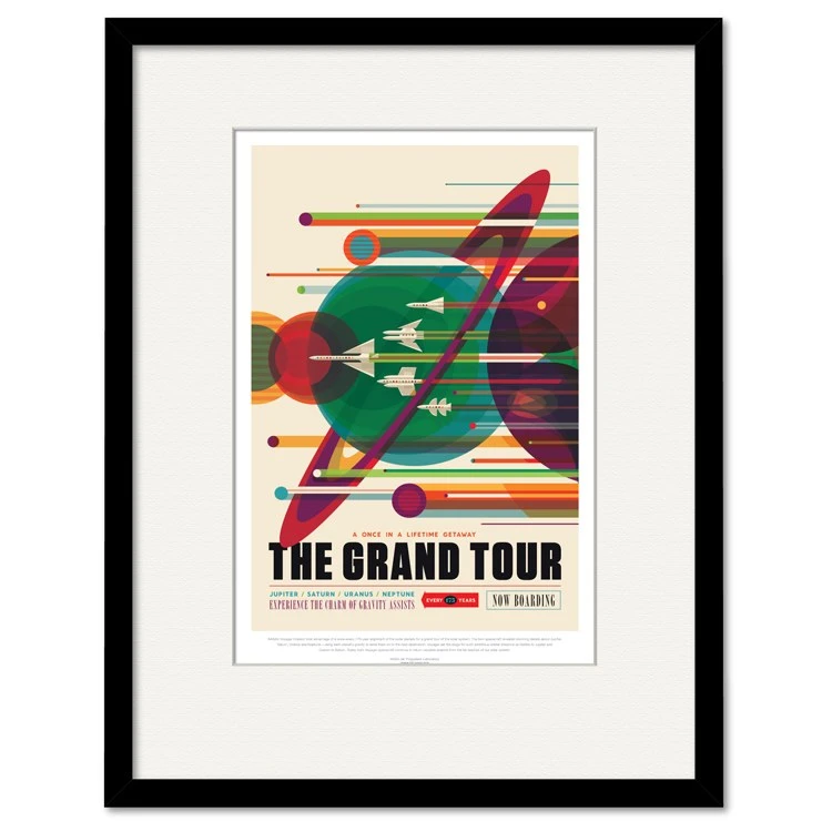 Grand Tour 16" X 20" Framed And Matted Art 3 Grand Tour 16" X 20" Framed And Matted Art