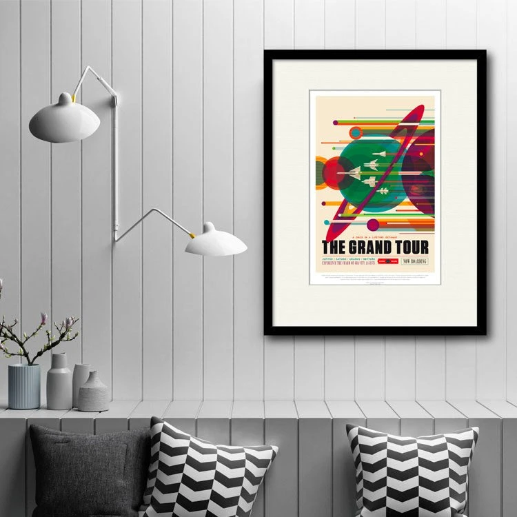 Grand Tour 20" X 24" Framed And Matted Art 4 Grand Tour 20" X 24" Framed And Matted Art - Image 2