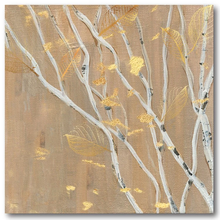 Birch Wood II 24" X 24" Gallery-Wrapped Canvas Wall Art 3 Birch Wood II 24" X 24" Gallery-Wrapped Canvas Wall Art
