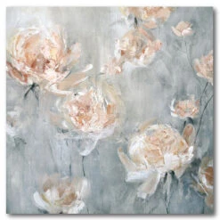 Rose Mist 24" X 24" Gallery-Wrapped Canvas Wall Art