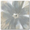Silver Bloom 24" X 24" Gallery-Wrapped Canvas Wall Art -Courtside Market 795948