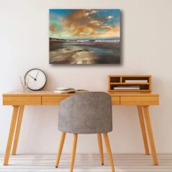 Blue Reflection 16" X 20" Gallery-Wrapped Canvas Wall Art 7 Blue Reflection 16" X 20" Gallery-Wrapped Canvas Wall Art -Courtside Market 796335 2