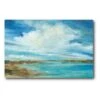 Sea And Sky 12" X 18" Gallery-Wrapped Canvas Wall Art -Courtside Market 796341