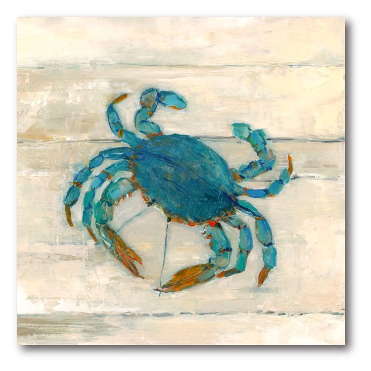Wake Up Crabby II 30" X 30" Gallery-Wrapped Canvas Wall Art 3 Wake Up Crabby II 30" X 30" Gallery-Wrapped Canvas Wall Art