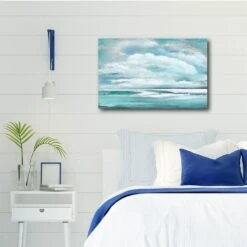 Coastal Clouds 18" X 26" Gallery-Wrapped Canvas Wall Art 7 Coastal Clouds 18" X 26" Gallery-Wrapped Canvas Wall Art -Courtside Market 796421 2