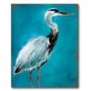 Crane I 20" X 24" Gallery-Wrapped Canvas Wall Art -Courtside Market 796424