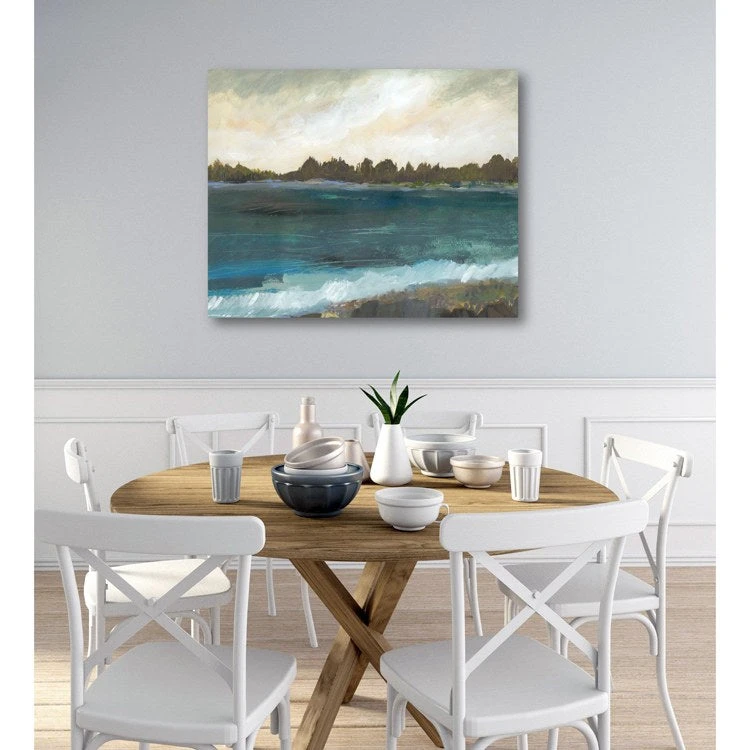 Seaside View II 20" X 24" Gallery-Wrapped Canvas Wall Art 4 Seaside View II 20" X 24" Gallery-Wrapped Canvas Wall Art - Image 2
