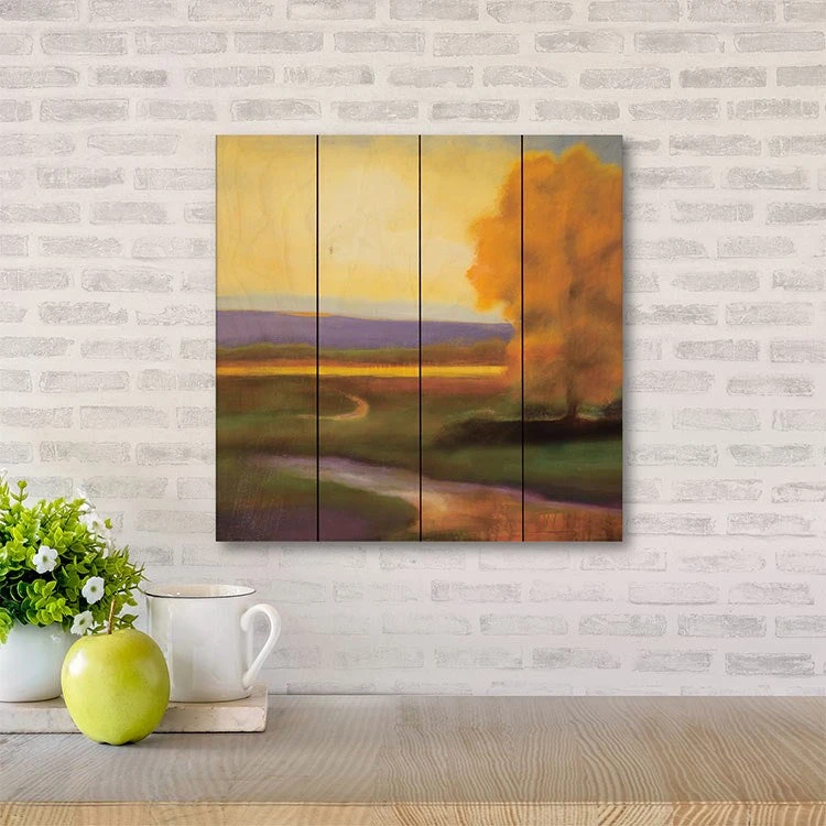 Country 12" X 12" Wood Pallet Wall Art 4 Country 12" X 12" Wood Pallet Wall Art - Image 2