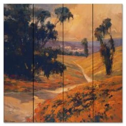 Afternoon II 12" X 12" Wood Pallet Wall Art