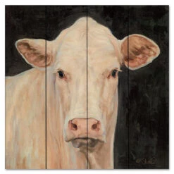 Moo-licious 12" X 12" Wood Pallet Wall Art