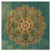 Boho Medallion I 12" X 12" Wood Pallet Wall Art -Courtside Market 796552