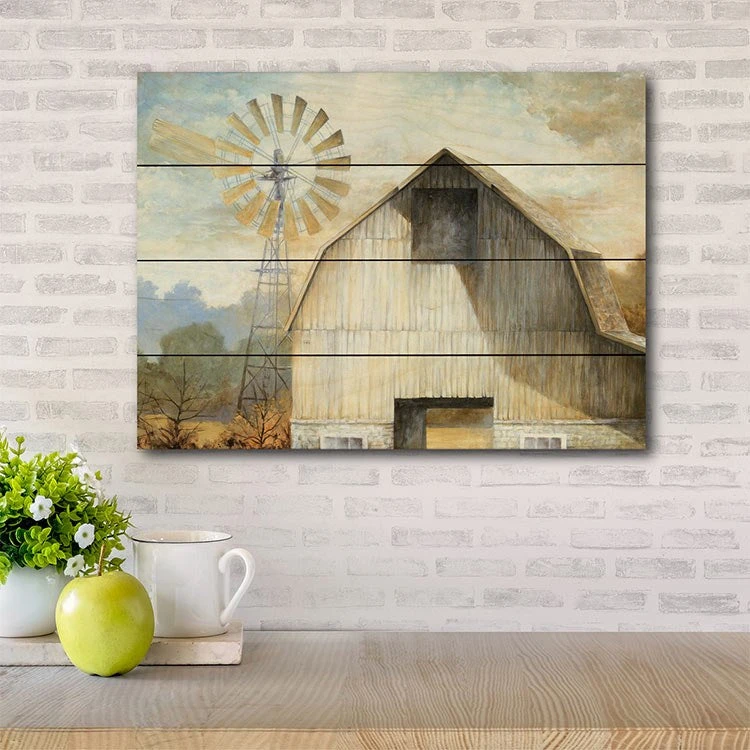Barn Country 12" X 16" Wood Pallet Wall Art 4 Barn Country 12" X 16" Wood Pallet Wall Art - Image 2