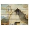 Barn Country 12" X 16" Wood Pallet Wall Art -Courtside Market 796564