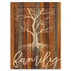 Family Roots 16" X 20" Wood Pallet Wall Art