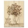 Bless Our Nest Cotton Bouquet 16" X 20" Wood Pallet Wall Art 2 Bless Our Nest Cotton Bouquet 16" X 20" Wood Pallet Wall Art -Courtside Market 796579