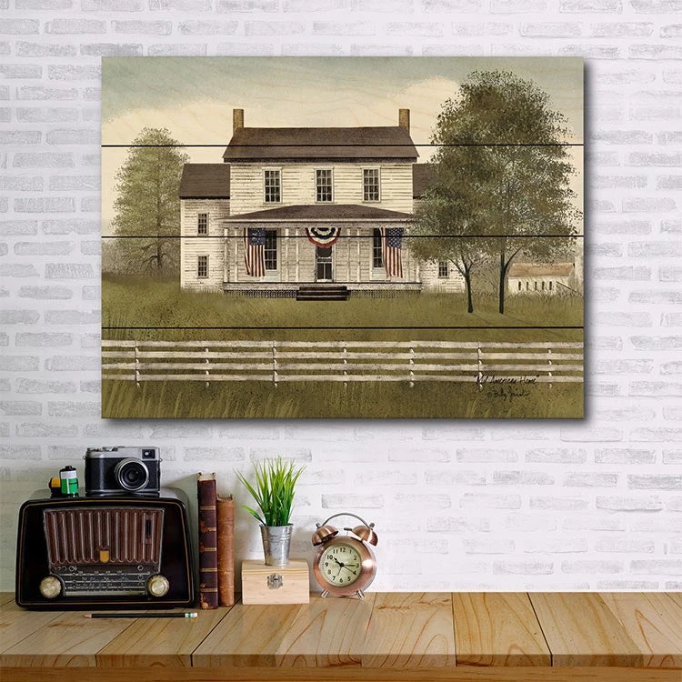 My American Home 16" X 20" Wood Pallet Wall Art 4 My American Home 16" X 20" Wood Pallet Wall Art - Image 2