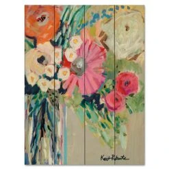 From Mrs. Hazel's Garden 16" X 20" Wood Pallet Wall Art