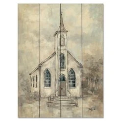 Faith 12" X 16" Wood Pallet Wall Art