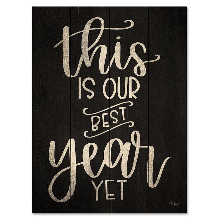 This Is Our Best Year Yet 16" X 20" Wood Pallet Wall Art 3 This Is Our Best Year Yet 16" X 20" Wood Pallet Wall Art