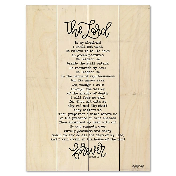 Psalm 23 12" X 16" Wood Pallet Wall Art 3 Psalm 23 12" X 16" Wood Pallet Wall Art