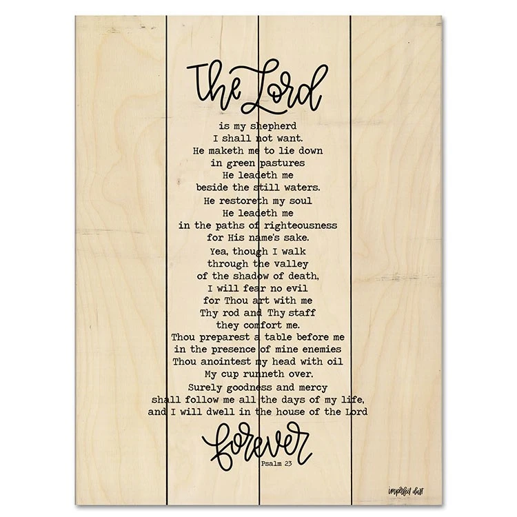Psalm 23 16" X 20" Wood Pallet Wall Art 3 Psalm 23 16" X 20" Wood Pallet Wall Art