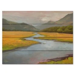 La Historia De La Granja 12" X 16" Wood Pallet Wall Art