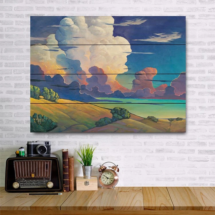 Veridico 16" X 20" Wood Pallet Wall Art 4 Veridico 16" X 20" Wood Pallet Wall Art - Image 2