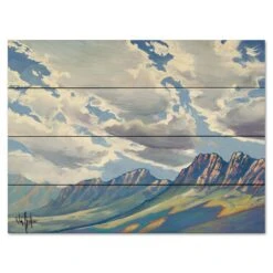 La Brecha 16" X 20" Wood Pallet Wall Art