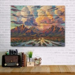 The Desert Will Live 16" X 20" Wood Pallet Wall Art 5 The Desert Will Live 16" X 20" Wood Pallet Wall Art -Courtside Market 796658 1 d280892d f240 4889 9993 743ce91a6c1d