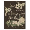 Love Grows 16" X 20" Wood Pallet Wall Art 2 Love Grows 16" X 20" Wood Pallet Wall Art -Courtside Market 796664 c416a445 589c 4ac0 a136 71563595f2d4