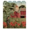 Summer Days 9" X 12" Wood Picket Wall Art -Courtside Market 796673 b9d11d6a 316e 47d6 aef6 cee5106fd85a