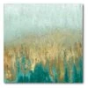 Teal Woods In Gold II 24" X 24" Gallery-Wrapped Canvas Wall Art 2 Teal Woods In Gold II 24" X 24" Gallery-Wrapped Canvas Wall Art -Courtside Market 797289 dafda812 1a10 4383 8d91 cc9219631769