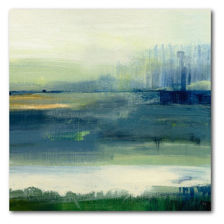 Glistening Meadow Detail II 16" X 16" Gallery-Wrapped Canvas Wall Art 3 Glistening Meadow Detail II 16" X 16" Gallery-Wrapped Canvas Wall Art