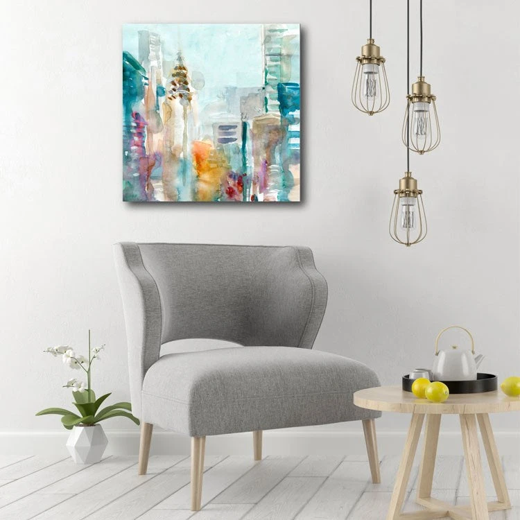 Spectrum NYC 30" X 30" Gallery-Wrapped Canvas Wall Art 4 Spectrum NYC 30" X 30" Gallery-Wrapped Canvas Wall Art - Image 2