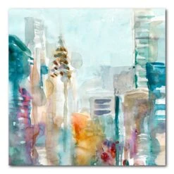 Spectrum NYC 30" X 30" Gallery-Wrapped Canvas Wall Art